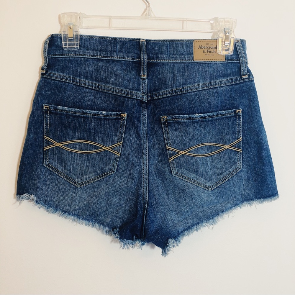 ABERCROMBIE Super High Rise Cutoffs